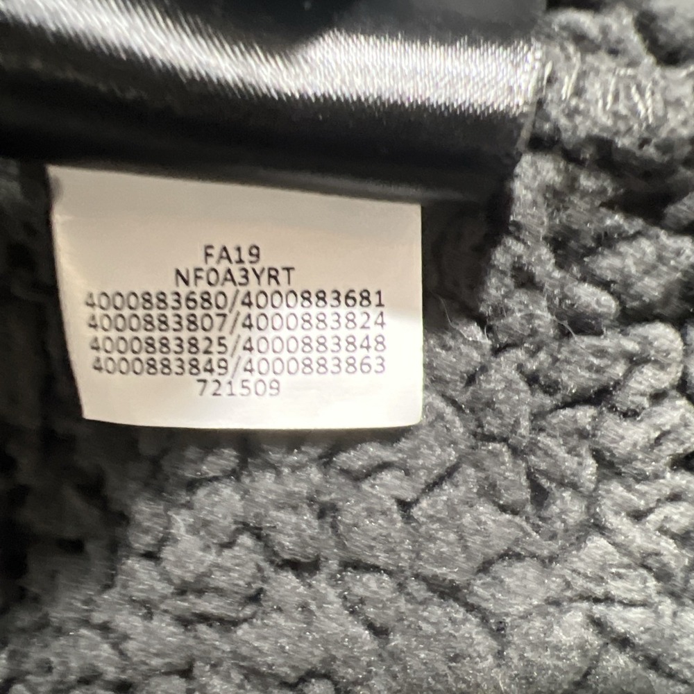 The North Face Campshire Jacket Men's XL Sherpa Fleece Full Zip High Pile Olive - Picture 12 of 16